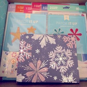 Erin Condren Sticker/Patch Bundle w/Cookie Cutter